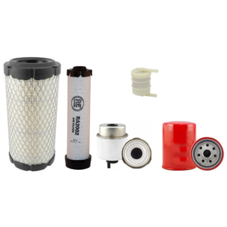 JCB 8008 CTS Pro Filter KIT Air Oil Fuel