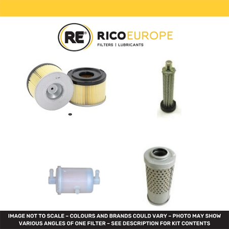 JCB HTD5 FILTER SERVICE KIT w/Lombardini eng. 2019-