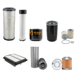 Filter Kit for Takeuchi TB250-2 with Yanmar 4TNV88C engine