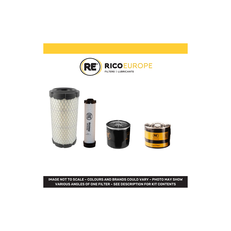 JCB 8008 Micro Mini Digger Filter Kit