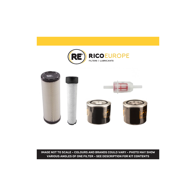 BENFORD HD 1000 Filter Service Kit Air Oil Fuel Filters w/Kubota D905 Eng.
