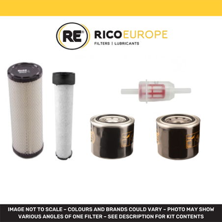 BENFORD HD1000 Filter Service Kit Air Oil Fuel Filters w/Kubota D905 Eng.