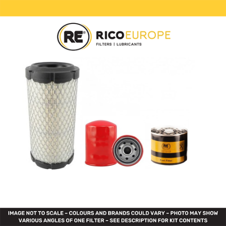 JCB 8014, 8015, 8016, 8017, 8018 Filter Kit Air, Oil, Fuel Perkins 103.10 Eng