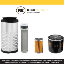 Kubota K x36-3 Compact E xcavator Filter Kit