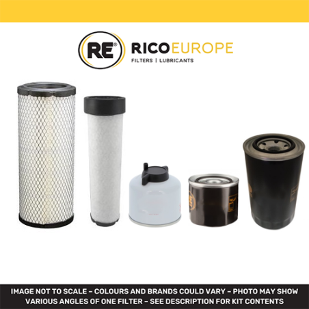 VOLVO ECR 88 D Filter Service Kit w/Volvo D 2.6H Eng. 2013-
