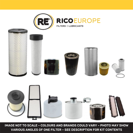 Volvo ECR88D Excavator Filter Kit