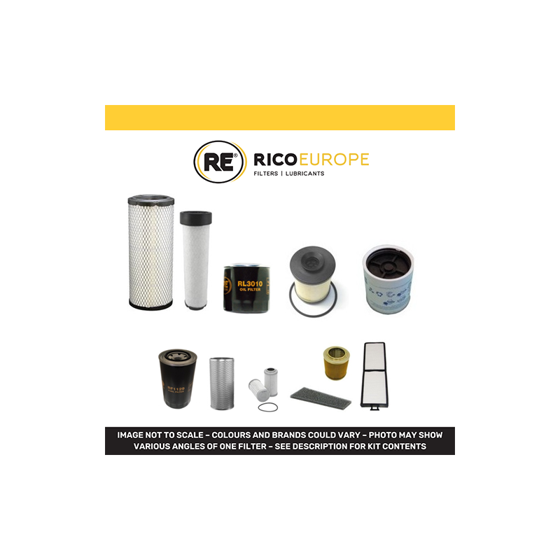 Volvo ECR88D Excavator Filter Kit