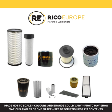 VOLVO ECR88D Filter Service Kit w/Volvo D 2.6H Eng. 2013-