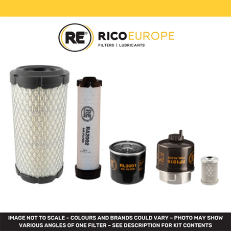 WACKER EZ17 Filter Service Kit Air Oil Fuel Filters w/Yanmar Eng. YR 7.2013- E13-01