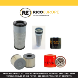KUBOTA KX 042-4 Filter Service Kit Air Oil Fuel Filters w/Kubota D 1803CRTE4 Eng.