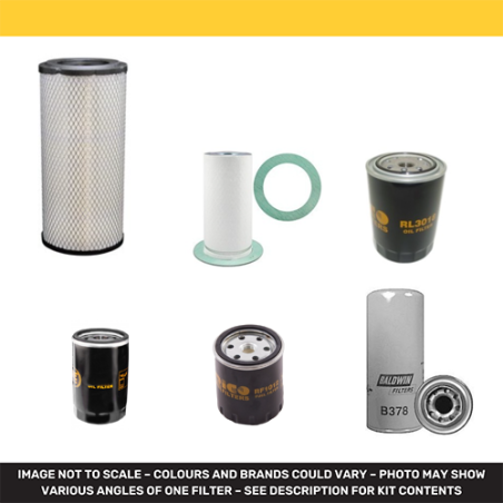 INGERSOLL RAND P130SD/WD Filter Service Kit w/Deutz F3L1011 Eng.