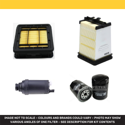 BOBCAT T 630 Filter Service Kit w/DOOSAN D 24eng. 01.2015 -  Air Oil Fuel