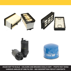BOBCAT T750 Filter Service Kit w/KUBOTA eng. Air Oil Fuel