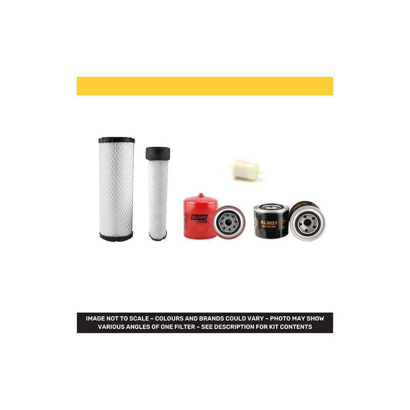 Terex TA3.5 Dumper Filter Service Kit Air, Oil, Fuel Filters