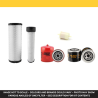 Terex TA3.5 Dumper Filter Service Kit Air, Oil, Fuel Filters