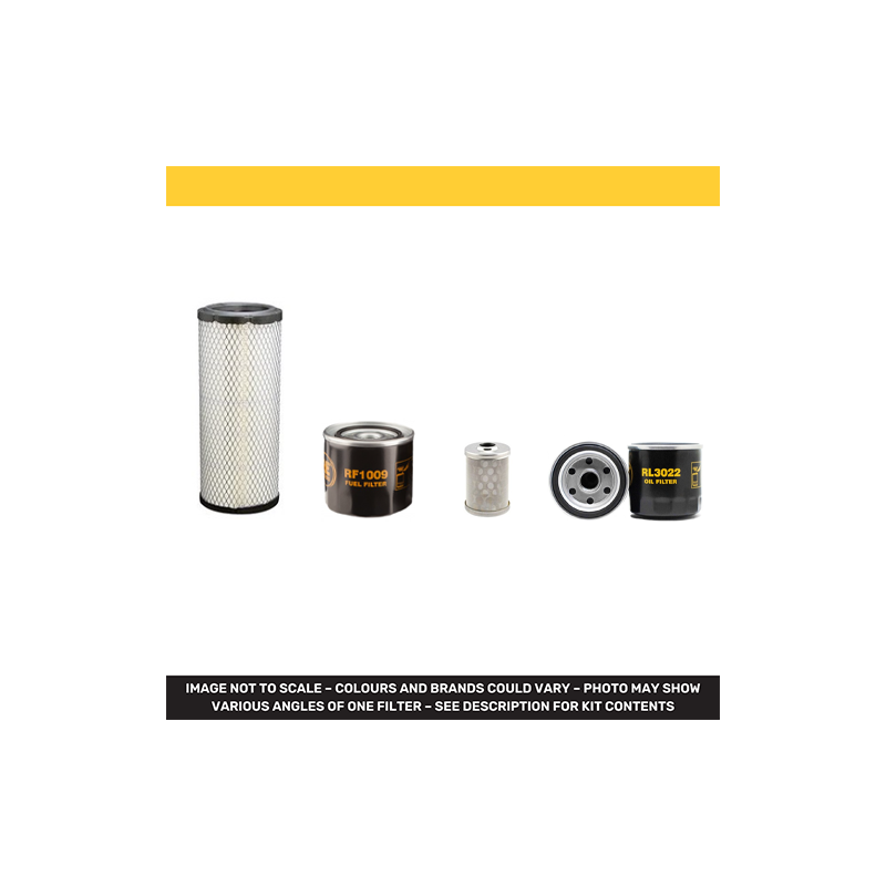 MAEDA LC 785-6 Filter Service Kit Air Oil Fuel Filters w/KOMATSU S4D95LE-3 Eng.