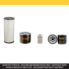 MAEDA LC 785-6 Filter Service Kit Air Oil Fuel Filters w/KOMATSU S4D95LE-3 Eng.