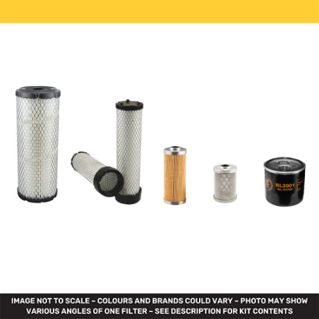 YANMAR VIO26-6 Filter Service Kit w/YANMAR Eng./2017 Air - Oil - Fuel