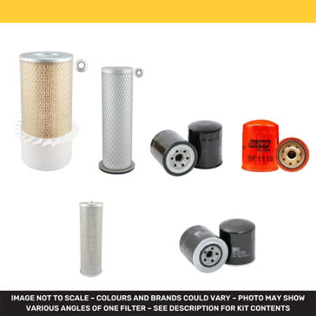 Filter kit suitable for CAT DP60 Filter Service Kit w/Mitsubishi S6S Eng.
