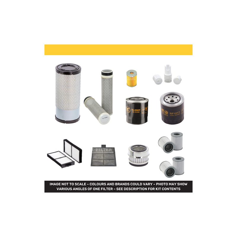 KOBELCO SK 55 SRX-6 Filter Service Kit w/Yanmar 4TNV88-BPYBD Eng.   YR  2014