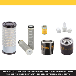 KOBELCO SK 55 SRX-6 Filter Service Kit w/Yanmar 4TNV88-BPYBD Eng.   YR  2014