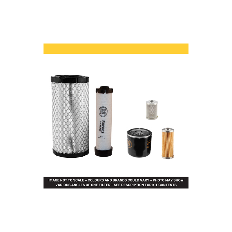 Hitachi ZX17U-2 Excavator Filter Kit