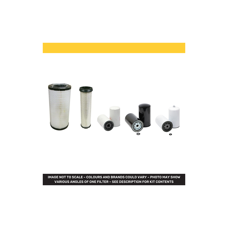 NEW HOLLAND T 6.155 Filter Service Kit Air Oil Fuel Filters w/NEF Eng.   YR  2012-