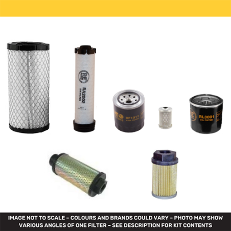 Yanmar SV17VT Filter Service Kit w/Yanmar 3TNV70-PBVA