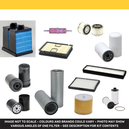 Doosan DX140 LCR-3 FILTER KIT W/CUMMINS QSB4.5ENG S/N 1535-