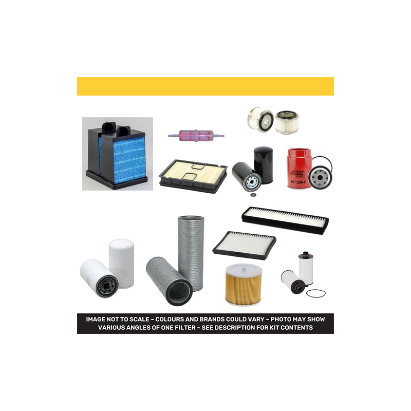Doosan DX140 LCR-3 FILTER KIT W/CUMMINS QSB4.5ENG S/N -1534