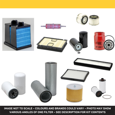 DOOSAN DX140-3LCR Filter Service Kit w/Cummins QSB 4.5 Eng. YR 2013-