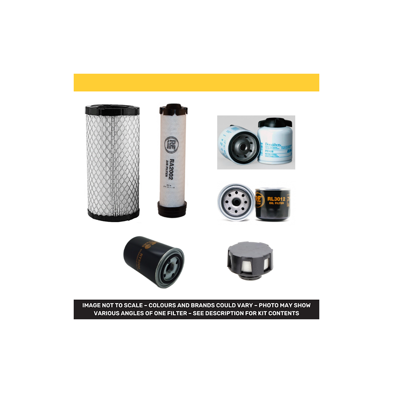 BOBCAT E10Z Filter Service Kit w/Kubota D722-E4B-BCZ-6 2019-