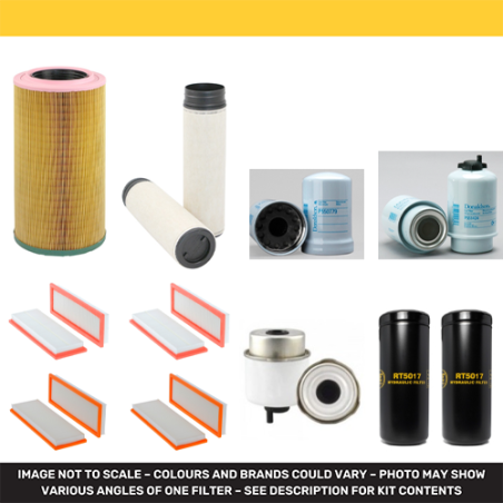 JOHN DEERE 5100R Filter Service Kit w/POWER TECH COMMON RAIL Eng. YR 12.08-