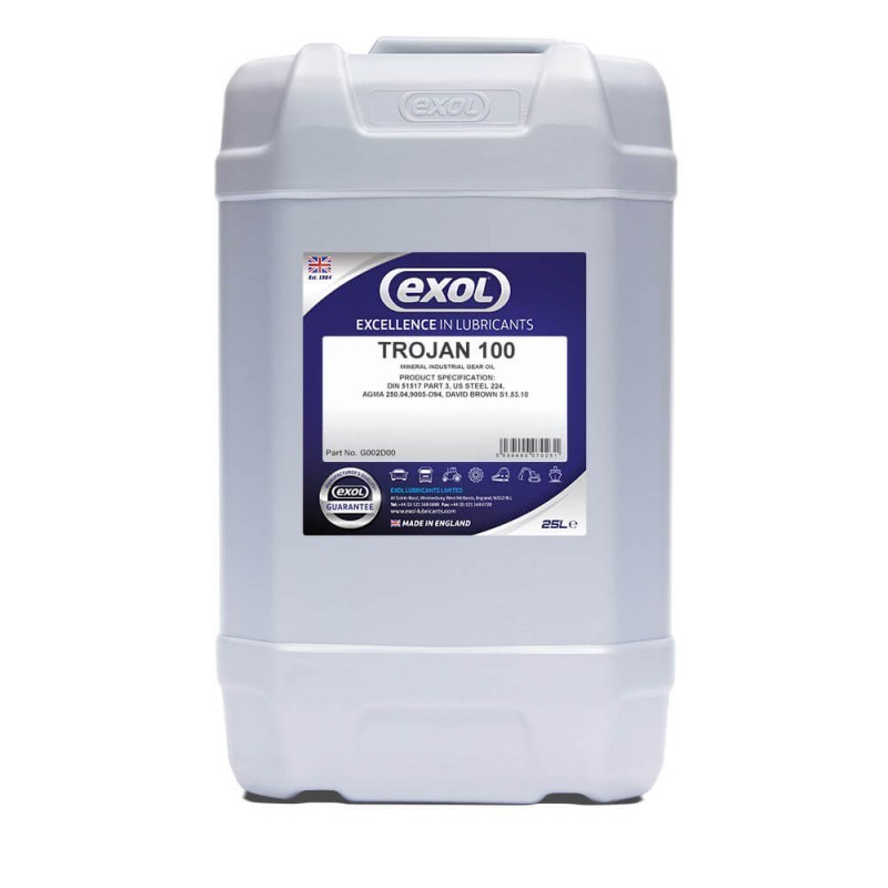 20L Trojan 100 Gear Oil Oil Drum