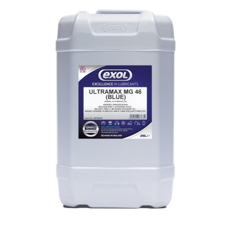 20L Ultramax MG 46 Blue Hydraulic Fluid Oil Drum