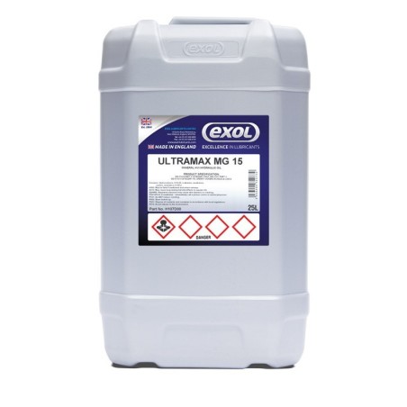 20L Ultramax MG 15 Hydraulic Fluid Oil Drum