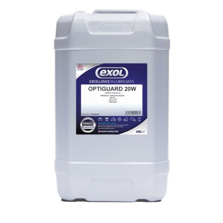 20L Optiguard 20W Engine Oil Oil Drum