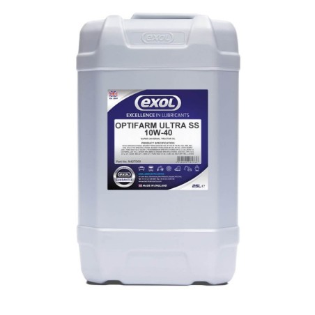 20L Optifarm Ultra Semi Synth 10W-40 Oil Drum