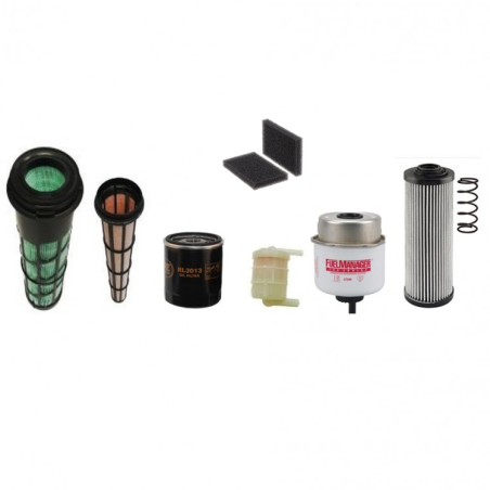 JCB 8030(ZTS) Filter Service Kit w/Perkins 403D-15 TIER 3 Eng.