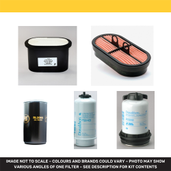 JCB 535-95 Filter Service Kit Air Oil Fuel Filters w/JCB 444TA4-55L1 Eng.   YR  2014