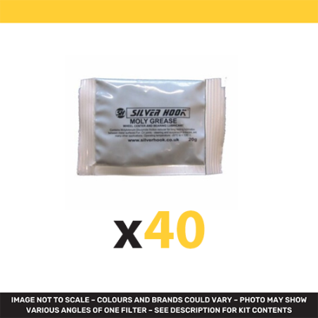 Silver GREASE MOLY CV  20G x40 SACHETS