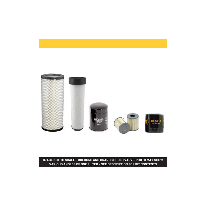 Kubota U60-5 Mini E xcavator Filter Kit
