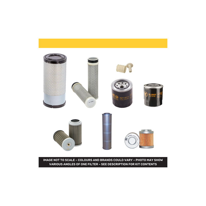 Hitachi 33ZX33 Excavator Filter Kit