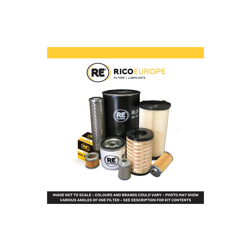 Kubota KX71-2 Filter Service Kit Air, Oil, Fuel Filters