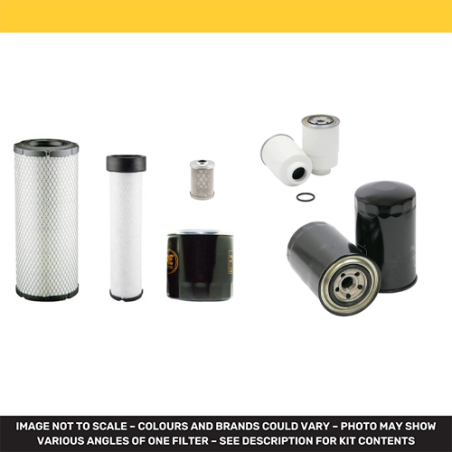 Kubota KX080-4 Compact E xcavator Filter Kit