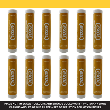 Exol Brown Grease Litihium EP2 400G x12