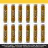 12 x 400g Brown Lithium EP2 Grease Cartridges