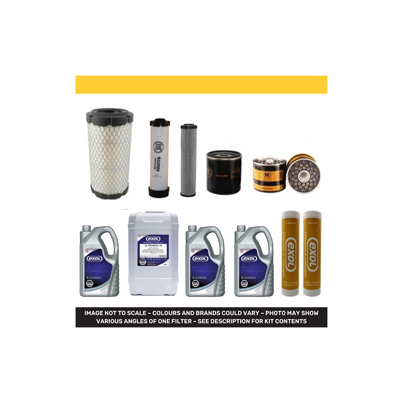 JCB 8008 Micro Mini Digger Filters & Lubricants