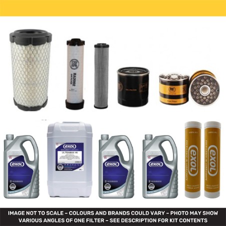 copy of JCB 8008 Micro Mini Digger Filter Service Kit