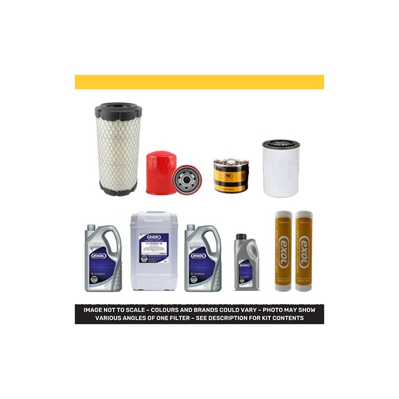 JCB 8014, 8015, 8016, 8017, 8018 Filter Kit